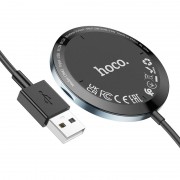 Автотримач із бездротовою зарядкою Hoco CW42 магнітний, Black