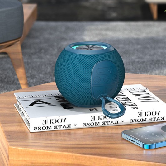 Bluetooth Колонка Borofone BR23 Sound ripple sports Dark blue - изображение 2