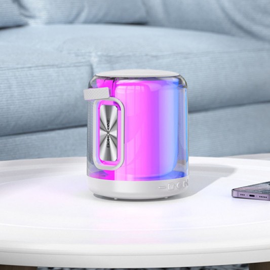 Bluetooth Колонка Borofone BR30 Auspicious colorful sports Gray - изображение 2