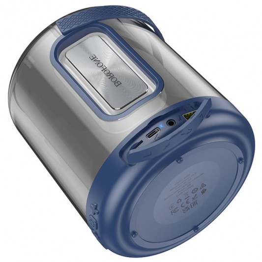 Bluetooth Колонка Borofone BR30 Auspicious colorful sports Navy Blue - изображение 1