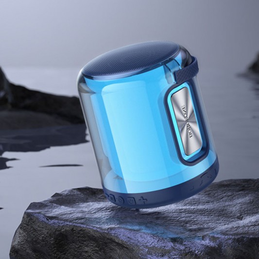 Bluetooth Колонка Borofone BR30 Auspicious colorful sports Navy Blue - изображение 2