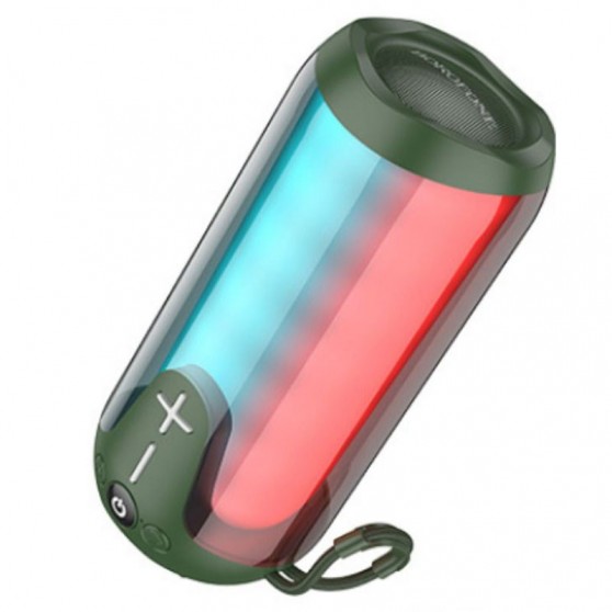 Bluetooth Колонка Borofone BR33 Pulse color sports Dark Green