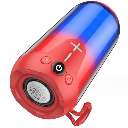 Bluetooth Колонка Borofone BR33 Pulse color sports Red - зображення 1 