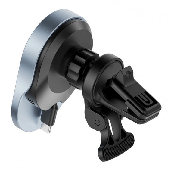 Автотримач із бездротовою зарядкою WIWU CH-315, Gray