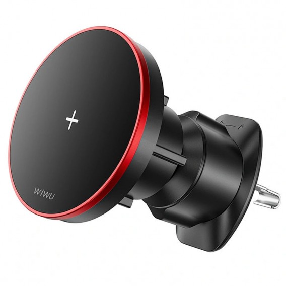 Автотримач із бездротовою зарядкою WIWU CH-316, Black