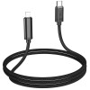 Дата кабель Hoco U127 Power Type-C to Lightning, Black