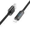 Дата кабель Hoco U127 Power USB to Lightning, Чорний