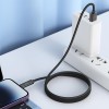 Дата кабель Hoco U127 Power USB to Lightning, Чорний