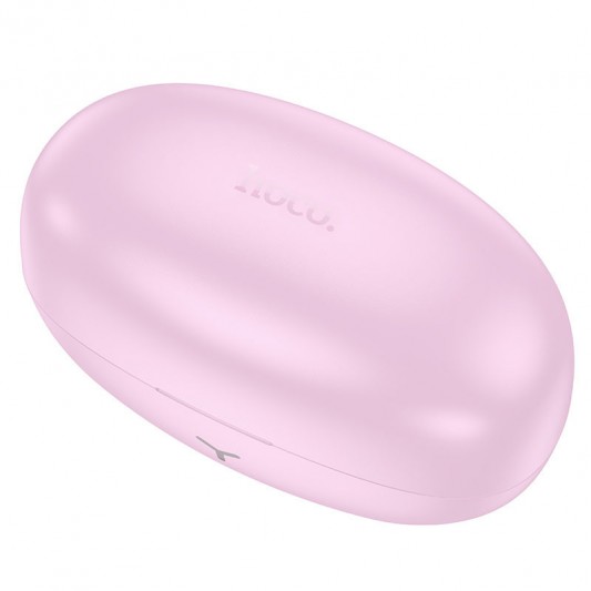 Бездротові TWS навушники Hoco EW57 Auspicious clip-on Pink fluff - зображення 1 