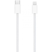 Дата кабель USB-C to Lightning FineWoven Mac PD for Apple (AAA) (1m) (no box) White