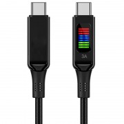 Дата кабель Acefast C7-03 USB-C to USB-C zinc alloy, Black