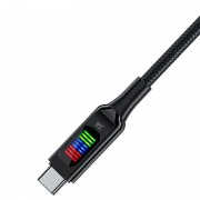 Дата кабель Acefast C7-03 USB-C to USB-C zinc alloy, Black