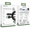 Дата кабель Acefast C7-04 USB-A to USB-C zinc alloy, Чорний