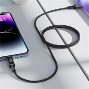 Дата кабель Acefast C7-04 USB-A to USB-C zinc alloy, Black