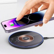 Бездротова зарядка WIWU Wi-W013 15W wireless charger, Black