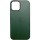 Кожаный чехол Leather Case (AAA) with MagSafe and Animation для Apple iPhone 13 Pro Max (6.7 дюйма) Sequoia Green