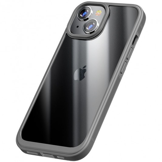 Чохол TPU+PC Pulse для Apple iPhone 15 (6.1") Grey - зображення 2 