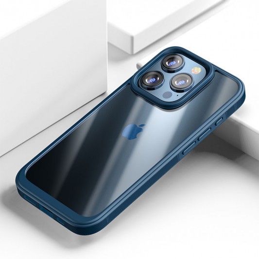 Чехол TPU+PC Pulse для Apple iPhone 15 Pro Max (6.7") Blue - изображение 3