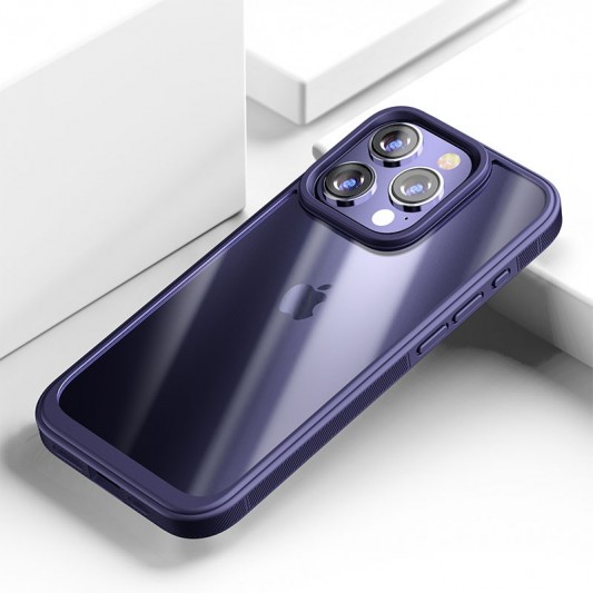 Чехол TPU+PC Pulse для Apple iPhone 15 Pro Max (6.7") Purple - изображение 1