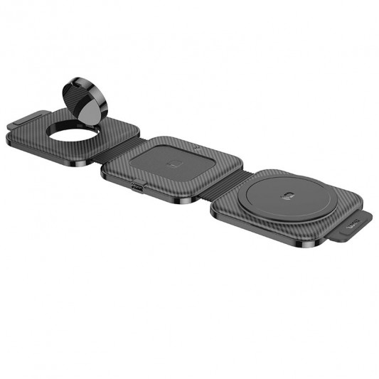 БЗП Hoco CQ4 Unique 3-in1 Black - зображення 1 
