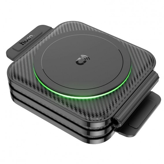 Беспроводная зарядка Hoco CQ4 Unique 3-in1, Black
