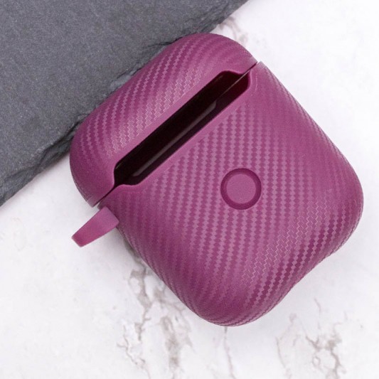 Футляр SGP Shockproof для навушників Airpods 1/2 Plum - зображення 3 