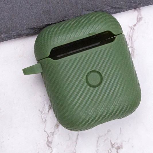 Футляр SGP Shockproof для навушників Airpods 1/2 Pine green - зображення 3 