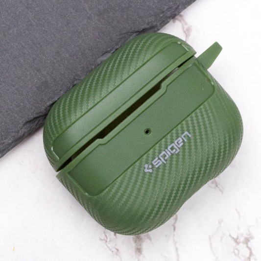 Футляр SGP Shockproof для навушників Airpods Pro Pine green - зображення 1 
