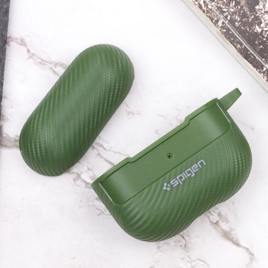 Футляр SGP Shockproof для навушників Airpods Pro Pine green - зображення 3 