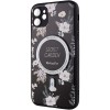 TPU+PC чехол Secret Garden with MagSafe для Apple iPhone 12 (6.1"), Black