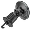 Автотримач із бездротовою зарядкою Borofone BH202 Seaside magnetic, Metal gray