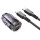 АЗУ Borofone BZ29B Outstanding PD36W (2USB-C) + кабель Type-C to Lightning Transparent purple