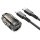АЗП Borofone BZ29A Talented PD36W+QC3.0 (1USB-A/1C) + кабель Type-C to Lightning Transparent black
