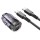 АЗП Borofone BZ29B Outstanding PD36W (2USB-C) + кабель Type-C to Type-C Transparent purple