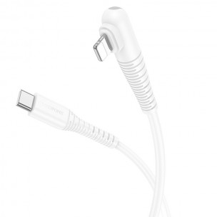 Дата кабель Borofone BX105 Corriente Type-C to Lightning (1m) White