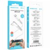 USB кабель Borofone BX105 Corriente Type-C to Lightning (1m), Білий