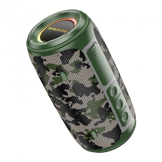 Bluetooth Колонка Borofone BR38 Free-flowing sports Camouflage Green