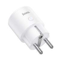Блок питания Hoco AC16 Veloz smart socket White