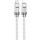 Дата кабель Hoco U113 Solid 20W Type-C to Lightning (1m) Silver