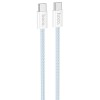 USB кабель Hoco X104 Source 60W Type-C to Type-C (1m), Синій