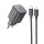 СЗУ Hoco N40 Mighty PD20W (1USB-C) + кабель Type-C to Lightning Black