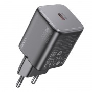 Блок живлення Hoco N40 Mighty PD20W (1USB-C) Black