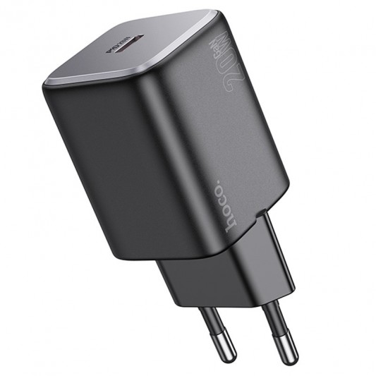 МЗП Hoco N40 Mighty PD20W (1USB-C) Black - зображення 3 
