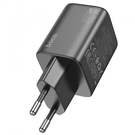 СЗУ Hoco N42 Elogiado PD45W (2USB-C) Black - изображение 2