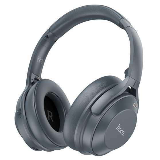 Накладные беспроводные наушники Hoco W37 Sound Active Noise Reduction, Smoky blue