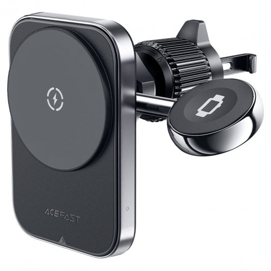 Автодержатель с БЗУ Acefast D18 2in1 in-car Black