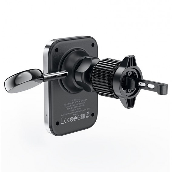 Автотримач з БЗП Acefast D18 2in1 in-car Black - зображення 1 