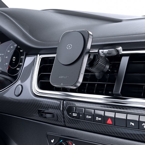 Автотримач з БЗП Acefast D18 2in1 in-car Black - зображення 3 