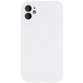 Чехол для iPhone 12 Silicone Case Full Protective (White)