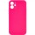Чохол Silicone Case Full Camera Protective (AA) NO LOGO для iPhone 12 (6.1"), Рожевий / Barbie pink